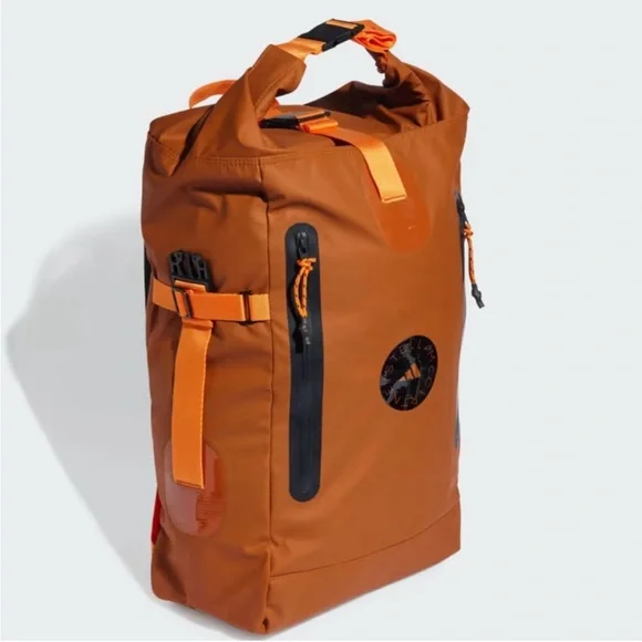 Adidas by Stella McCartney Dark Caramel Burnt Orange Backpack